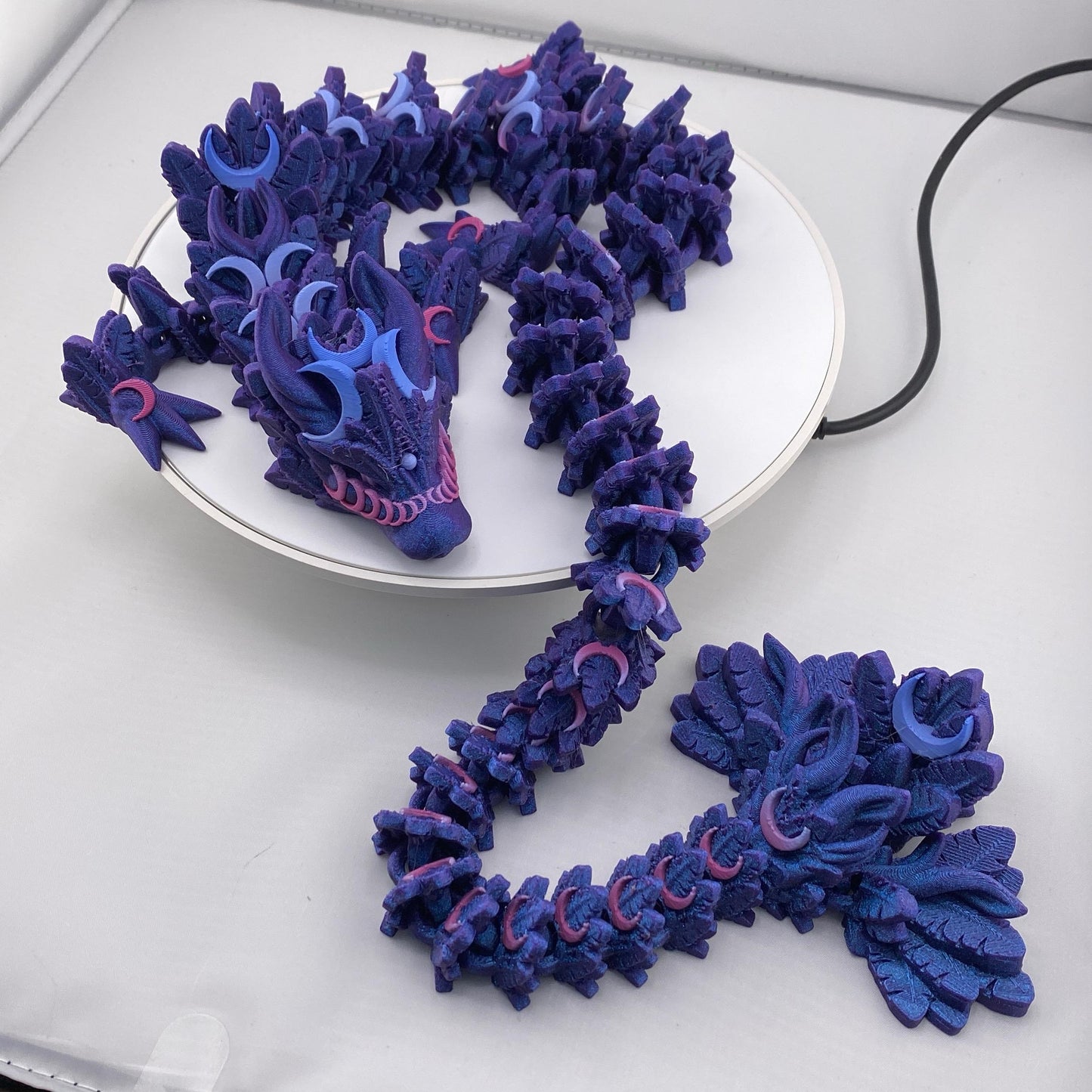 Lunar Dragon Figurines Decoration
