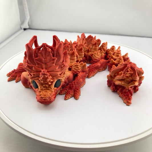 Autumn Dragon Figurine Decoration Room Magical Gift Ornaments