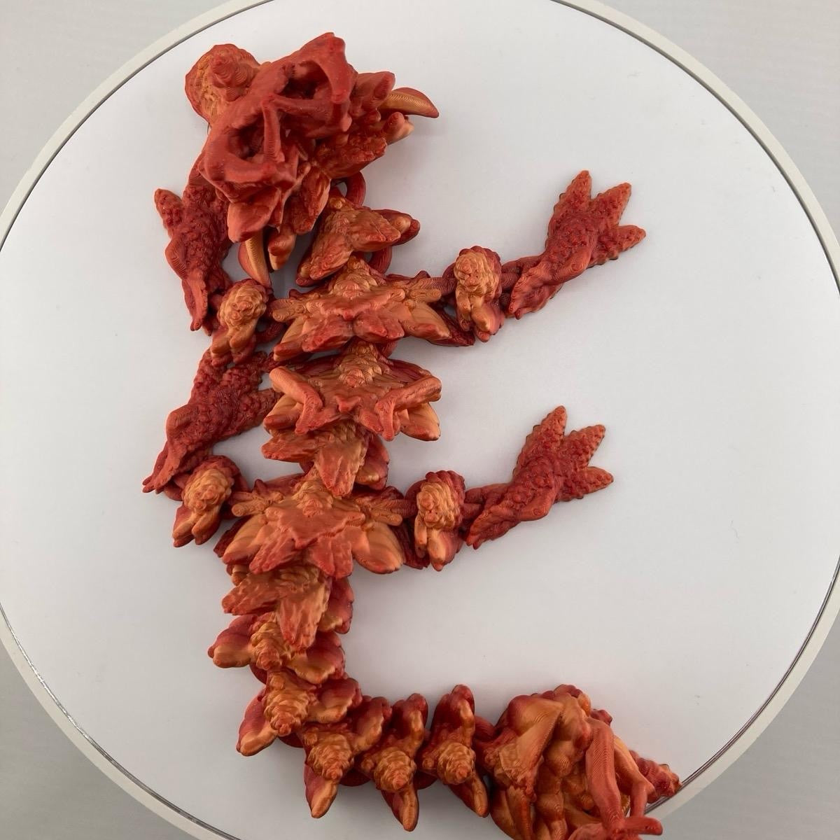 Autumn Dragon Figurine Decoration Room Magical Gift Ornaments