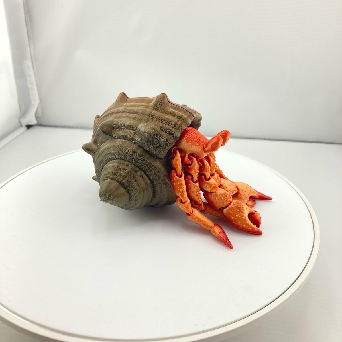 Hermit Crab With Removable Shell Figurine Decor