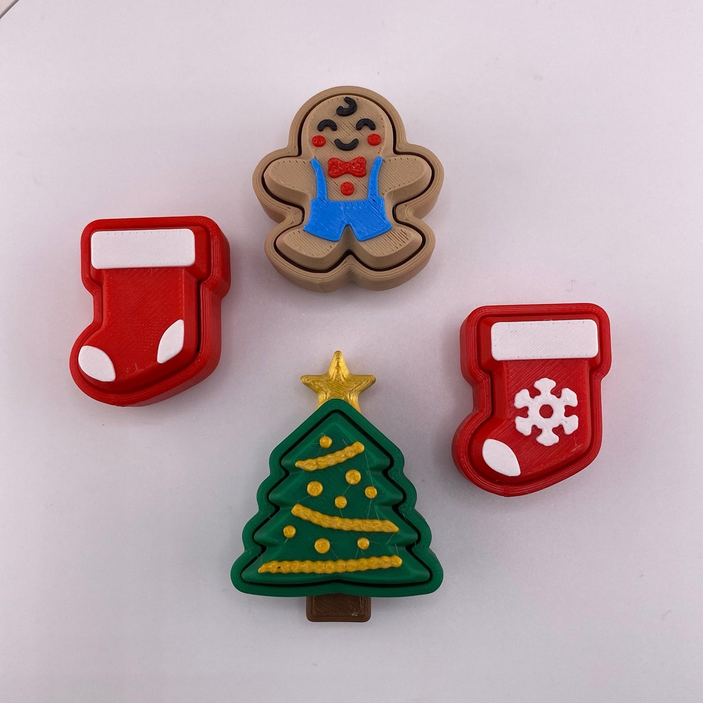 Handheld Fidget Clicker Figurines