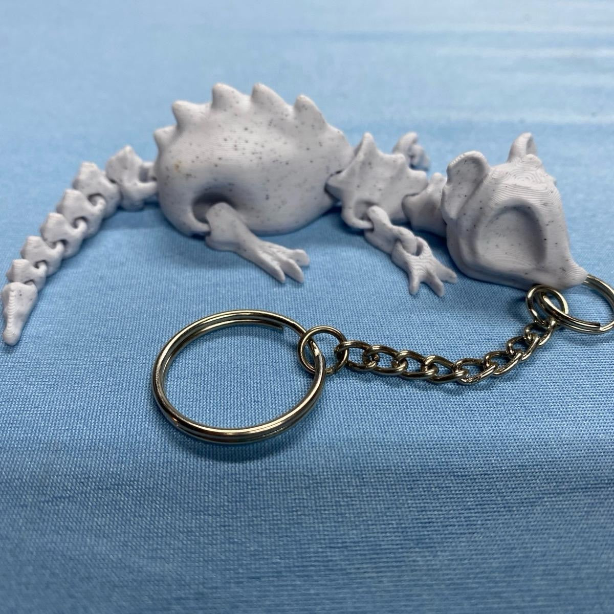 Bone Rat Skeleton Figurine Keychain
