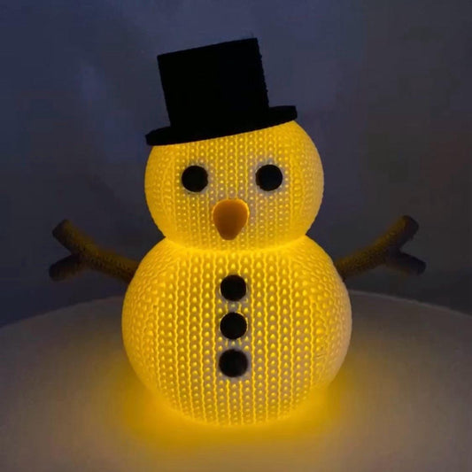 Snowman Figure – Festive, Illuminated, Charming, Durable Décor for a Cozy and Cheerful Holiday Season