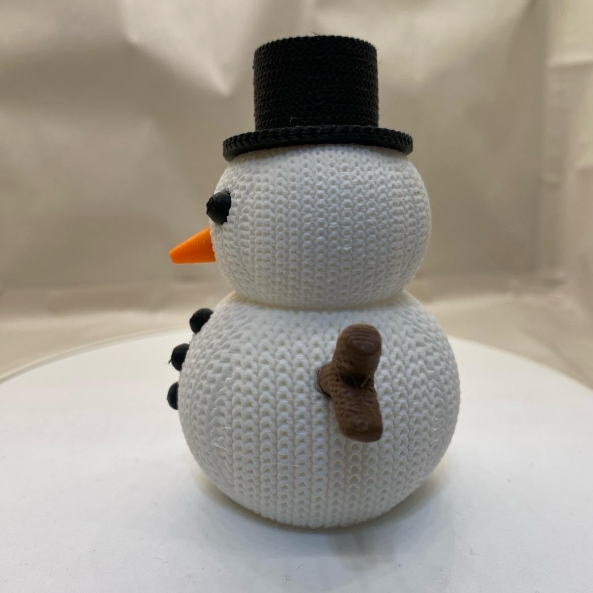 Snowman Figure – Festive, Illuminated, Charming, Durable Décor for a Cozy and Cheerful Holiday Season