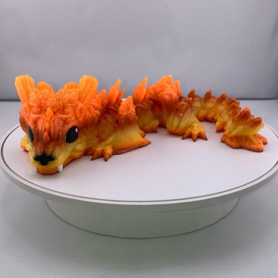 Baby Pumpkin Dragon Figurine Decoration Decorative Eye great gift