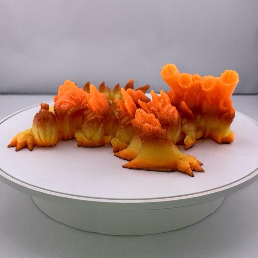 Baby Pumpkin Dragon Figurine Decoration Decorative Eye great gift