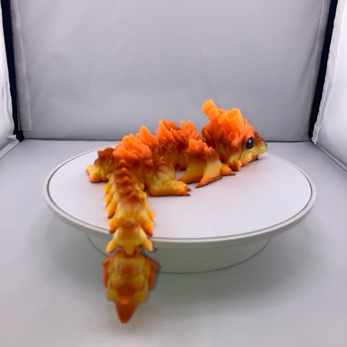 Baby Pumpkin Dragon Figurine Decoration Decorative Eye great gift