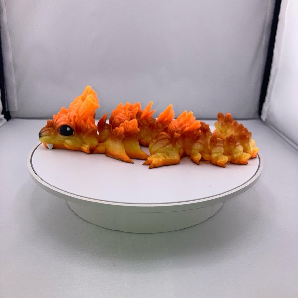 Baby Pumpkin Dragon Figurine Decoration Decorative Eye great gift