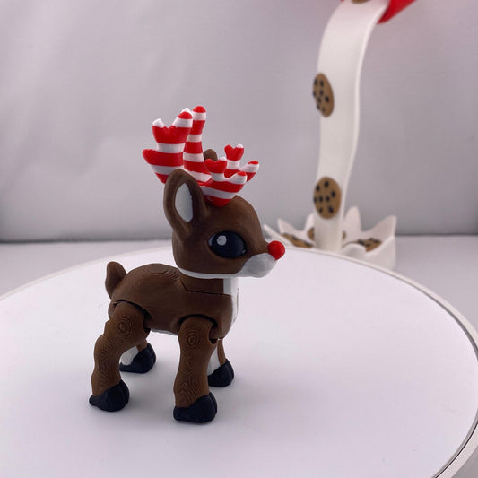 Reindeer Figurine Decoration, Home Decor Christmas