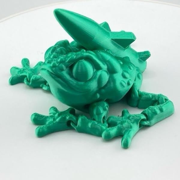 Missile Toad (Mistletoe) Figurine Decoration