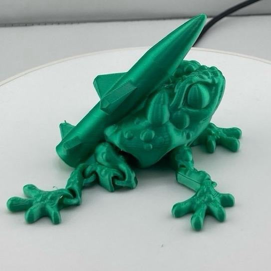 Missile Toad (Mistletoe) Figurine Decoration
