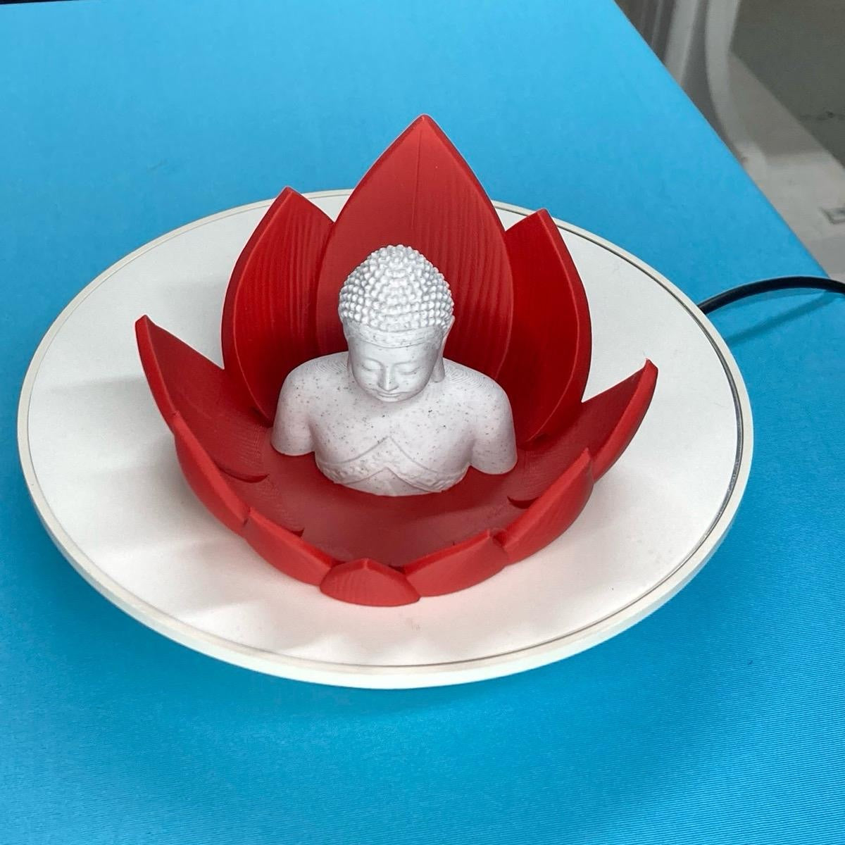 Buddha Lotus Incense Burner Holder
