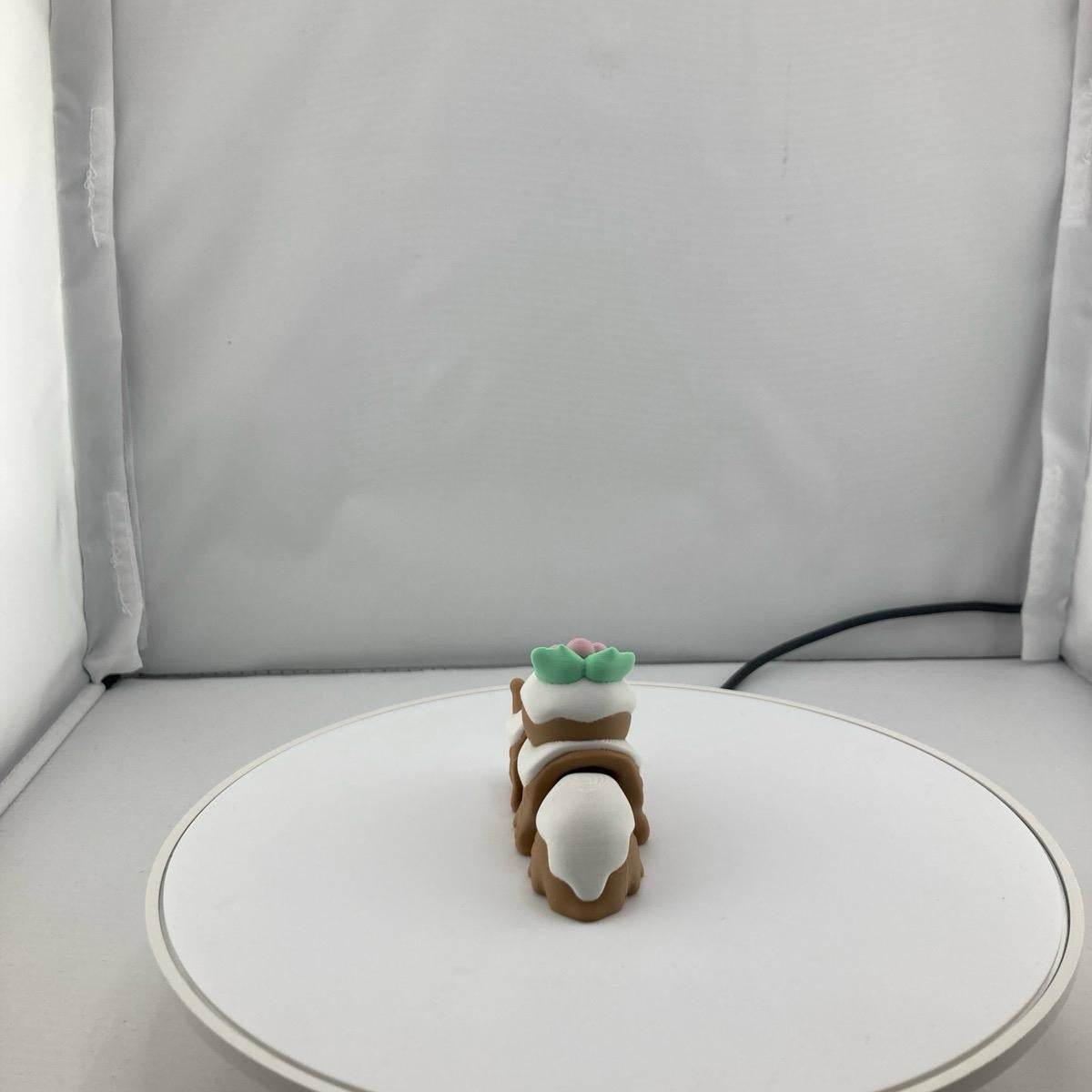 Holiday Snail Figurine Decoration