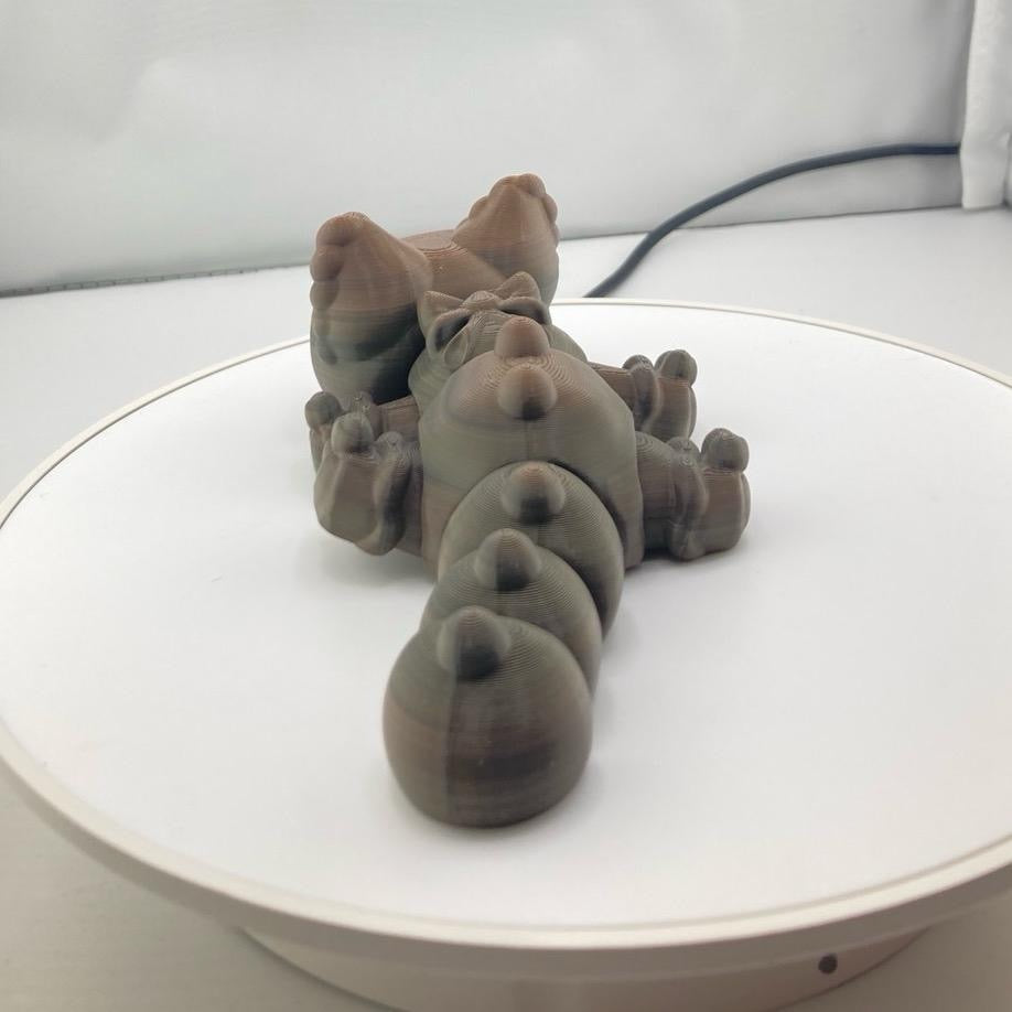 Gingerbread Cat Figurine Decoration