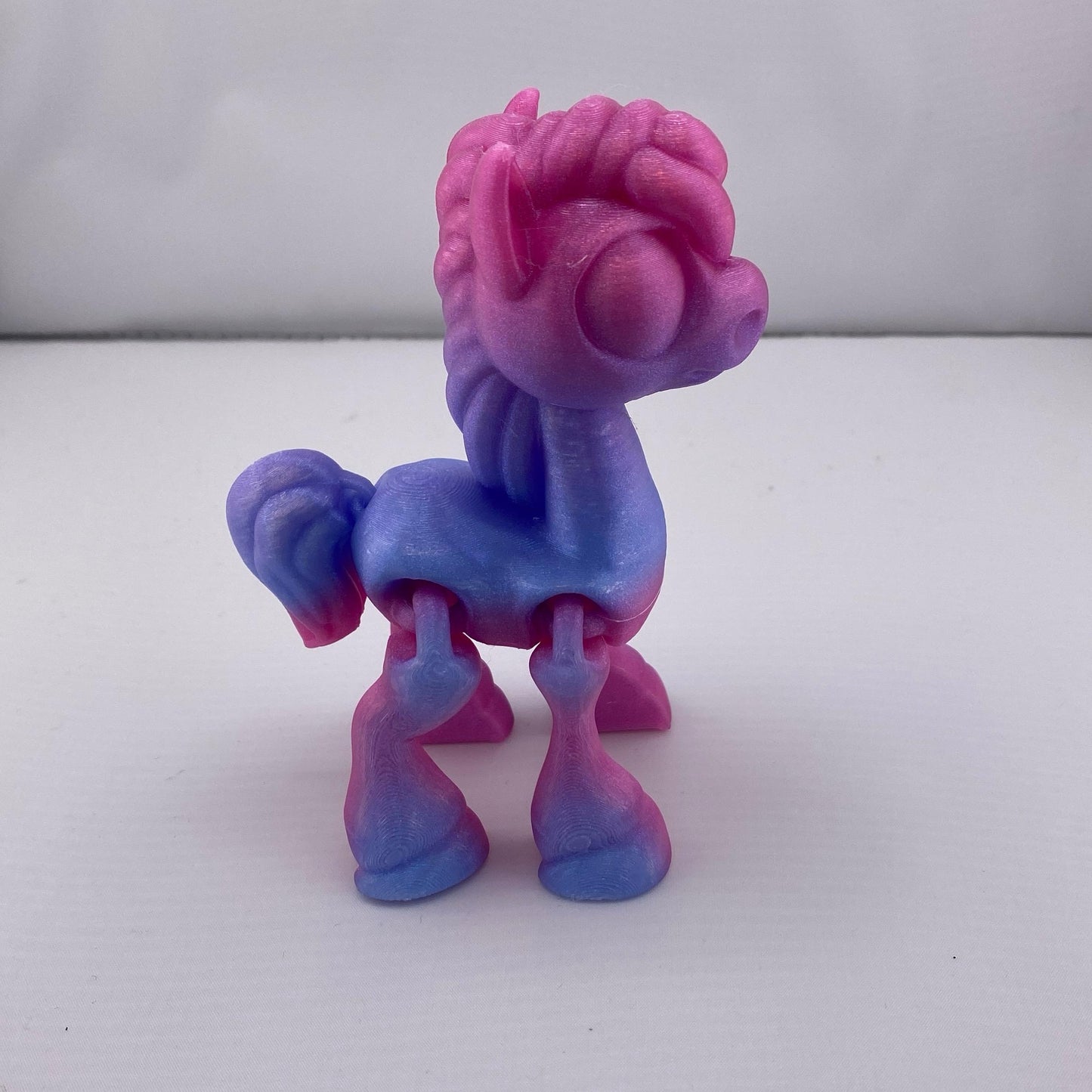 Glitter Pony Figurine Decoration