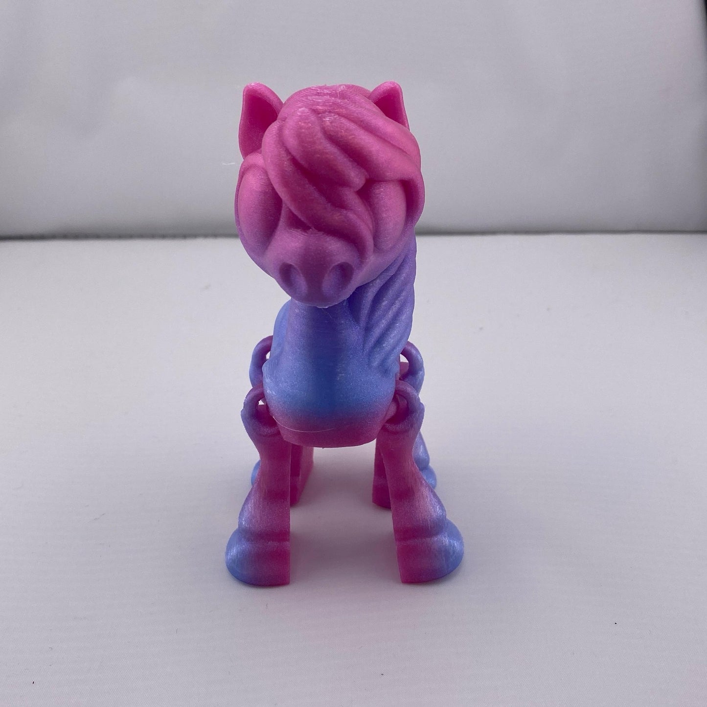 Glitter Pony Figurine Decoration