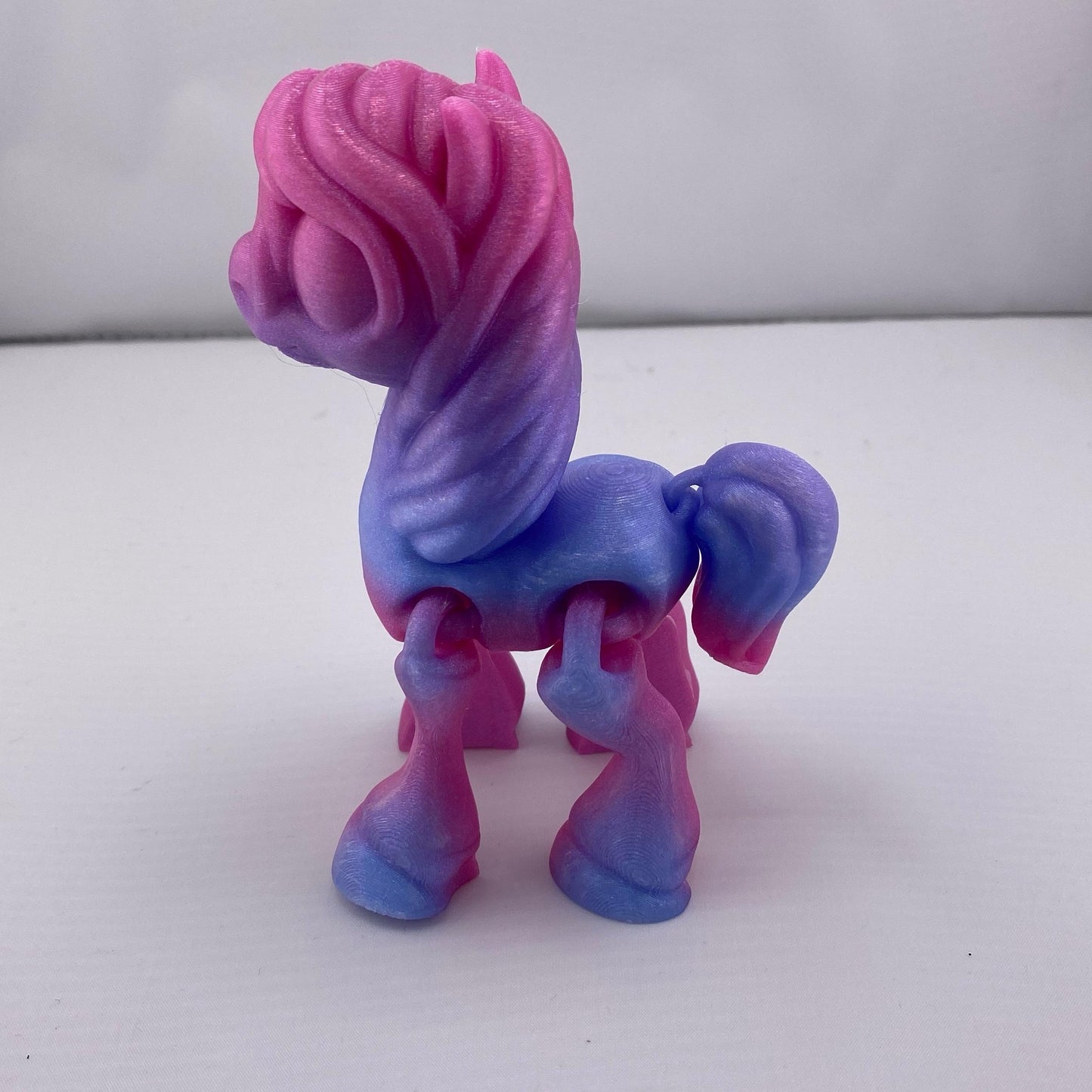 Glitter Pony Figurine Decoration