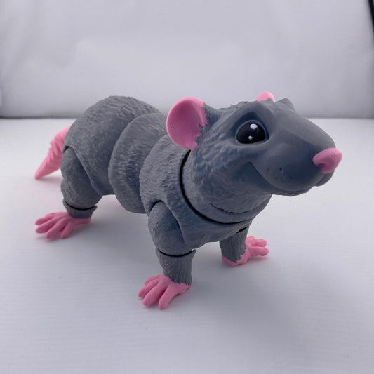 Rat Figurine Articulated Decoration