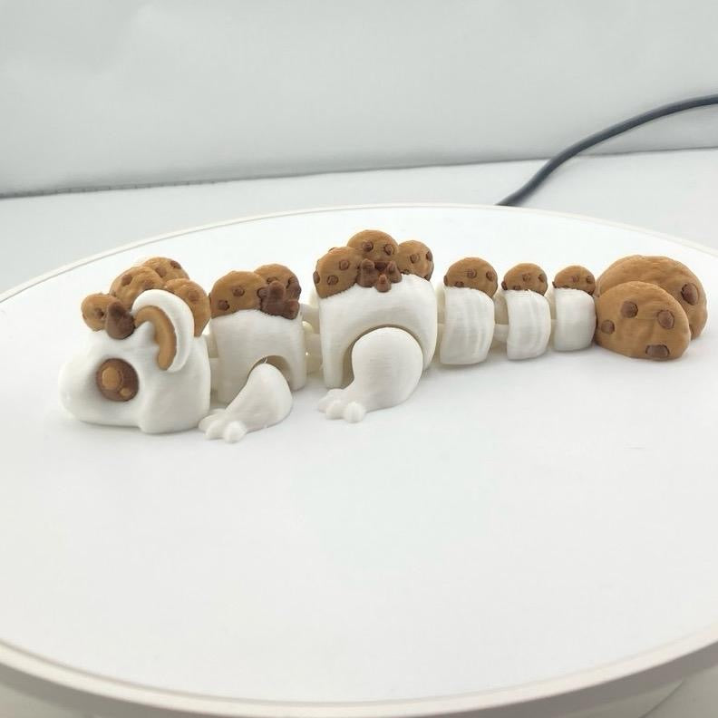 Small Cookies and Creme Dragon Figurine