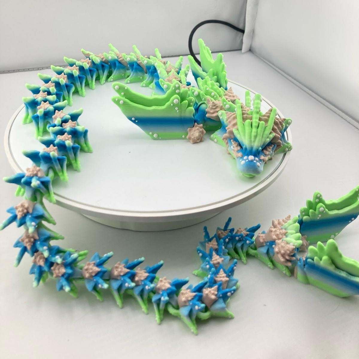 Ocean Serpent Dragon Decoration Figurine