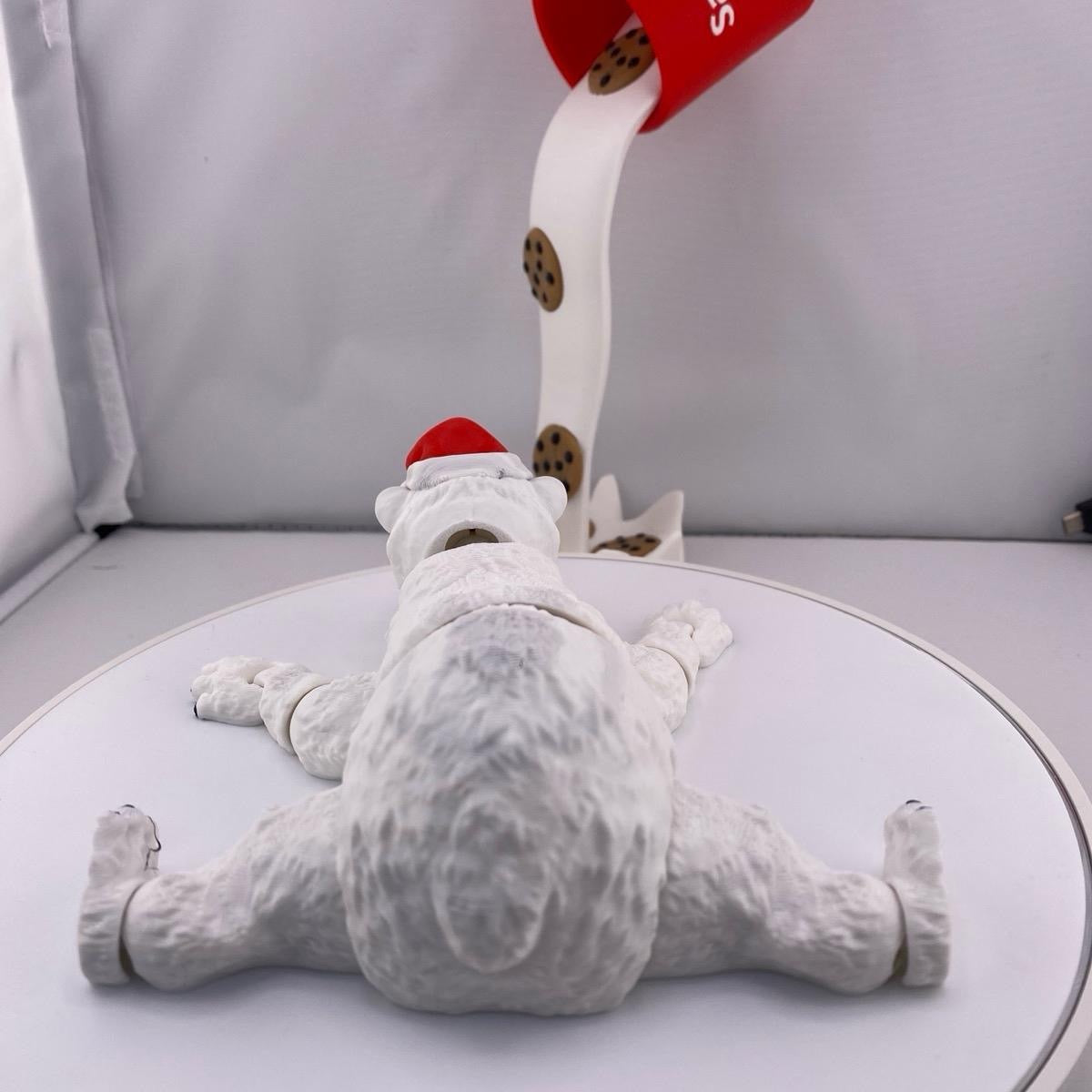 Christmas Polar Bear Figurine Decoration Holiday Gift Ornaments