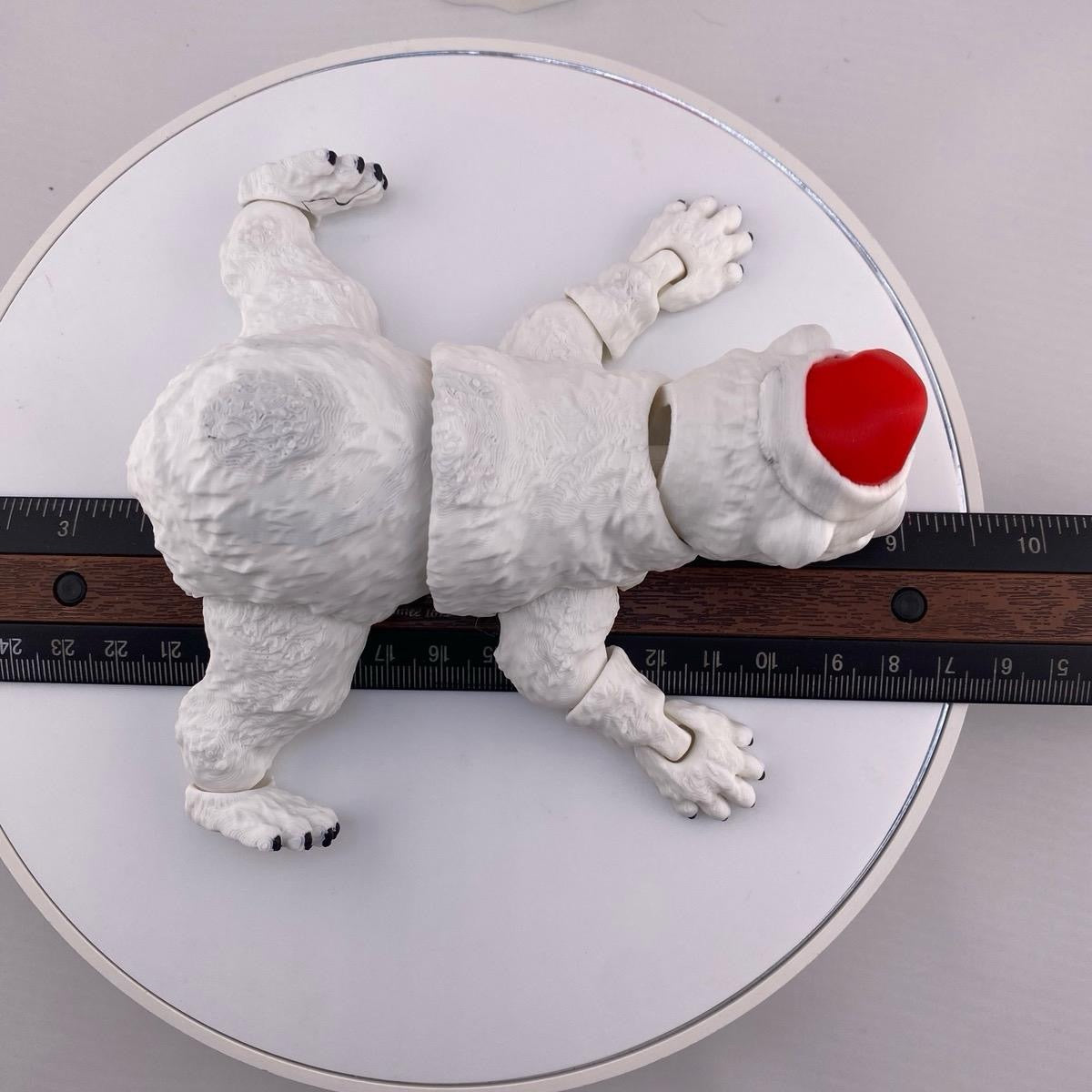 Christmas Polar Bear Figurine Decoration Holiday Gift Ornaments