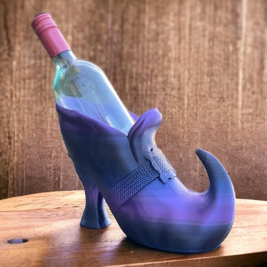 Witches Shoe Wine Bottle Holder Halloween