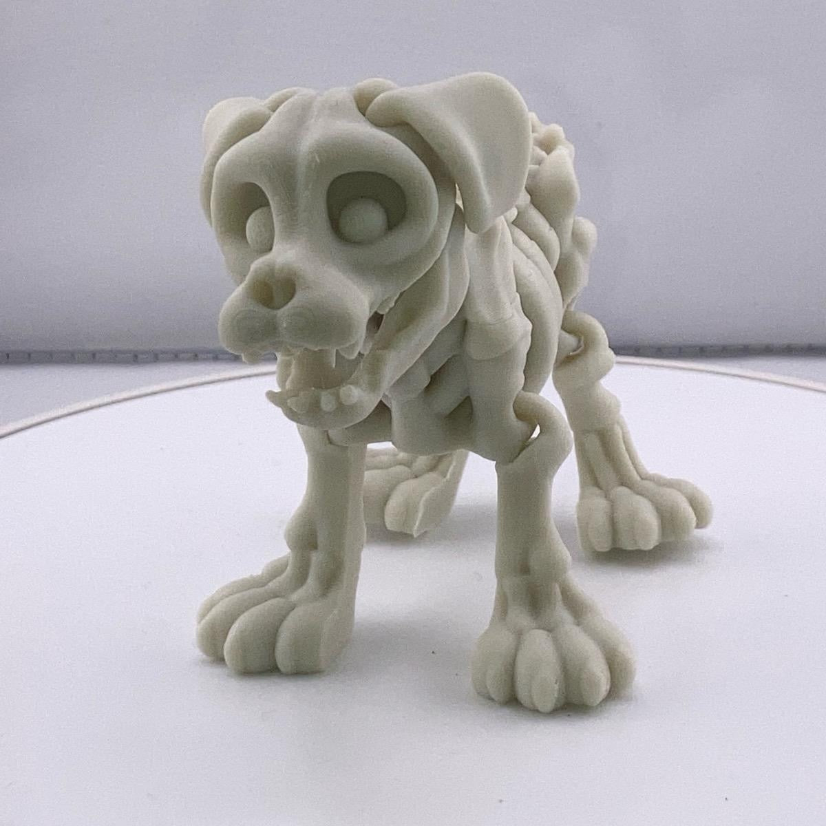 Dog Skeleton Halloween Decoration Figurine Gift Spooky Spooky Ornaments