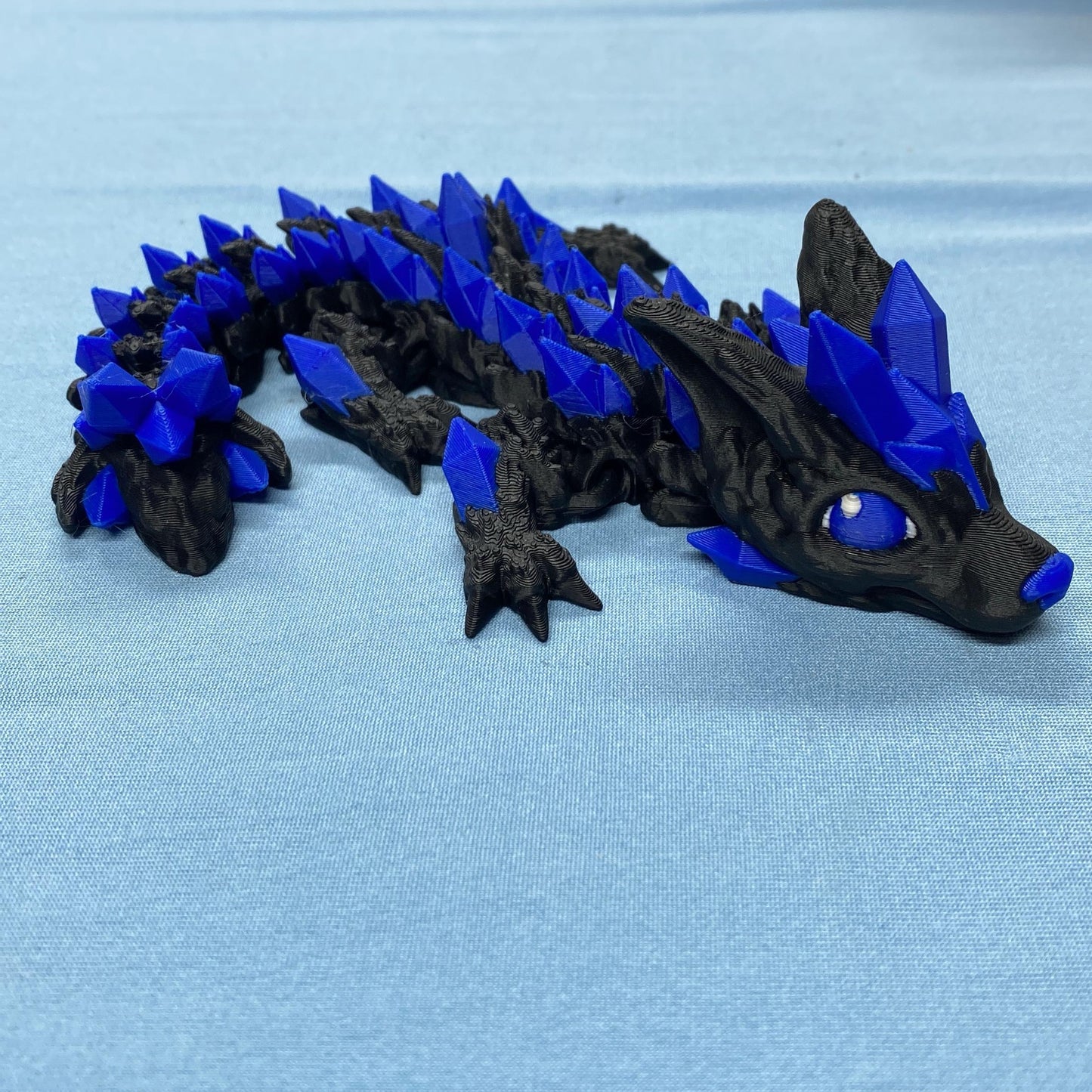 Baby Crystal Wolf Dragon Figurine Decoration