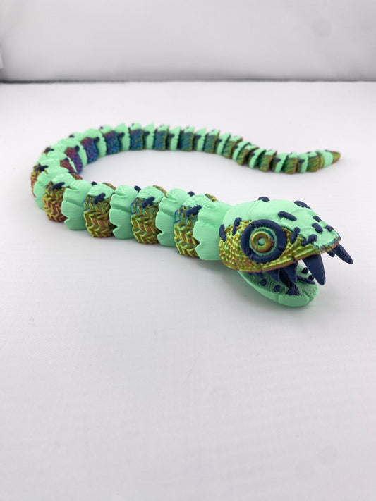 Twisty Stuffed Snake Figurine