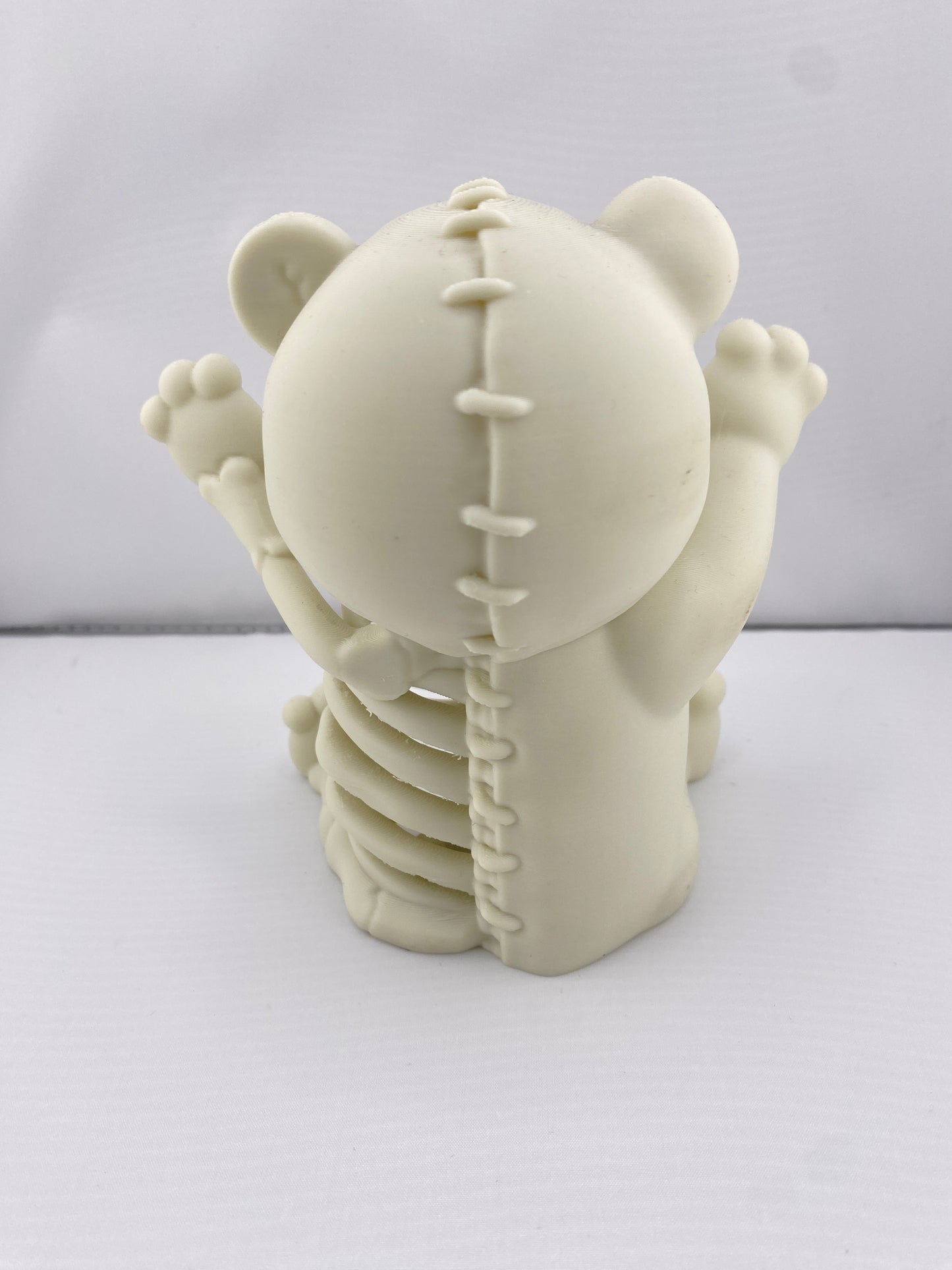 Halloween Teddy Bear Skeleton Figurine Decoration