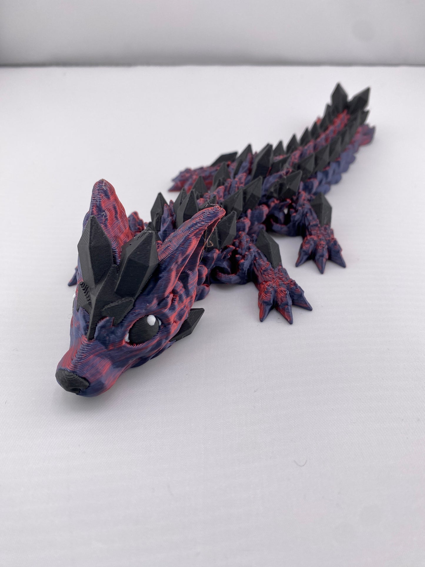 Baby Crystal Wolf Dragon Figurine Decoration