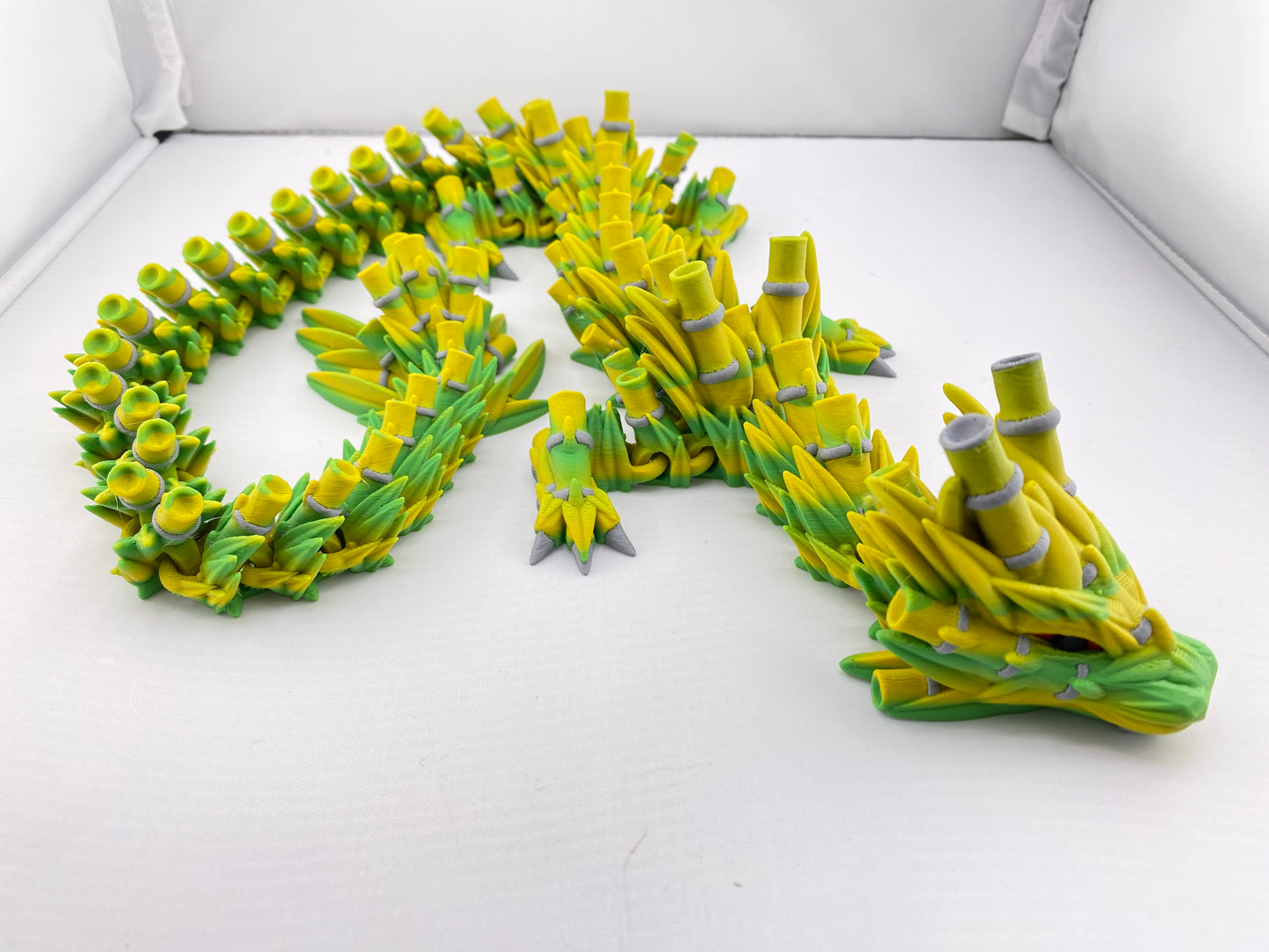 Bamboo Dragon Figurines Decorations