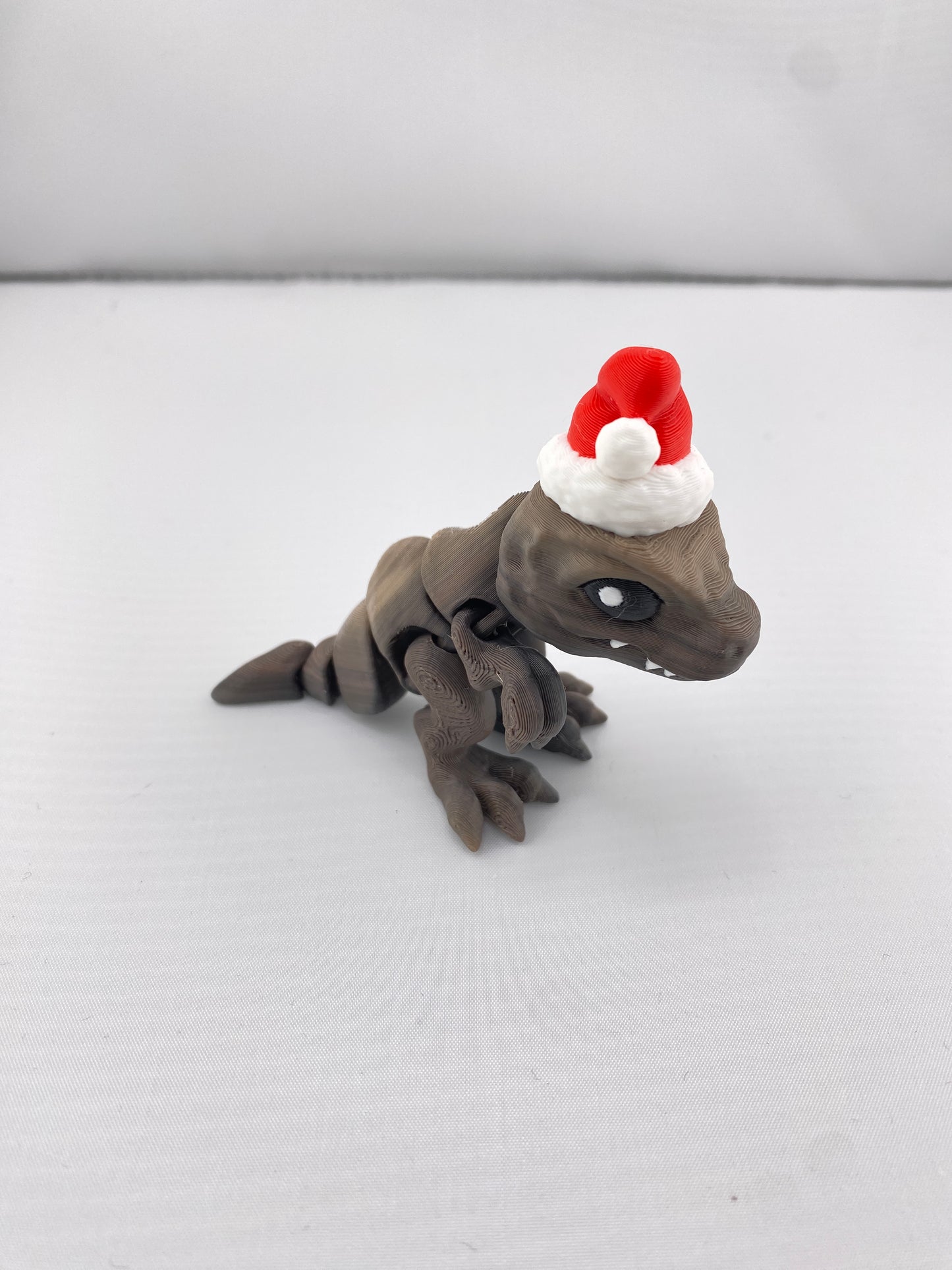 Mini Holiday T-Rex Figurine Decoration