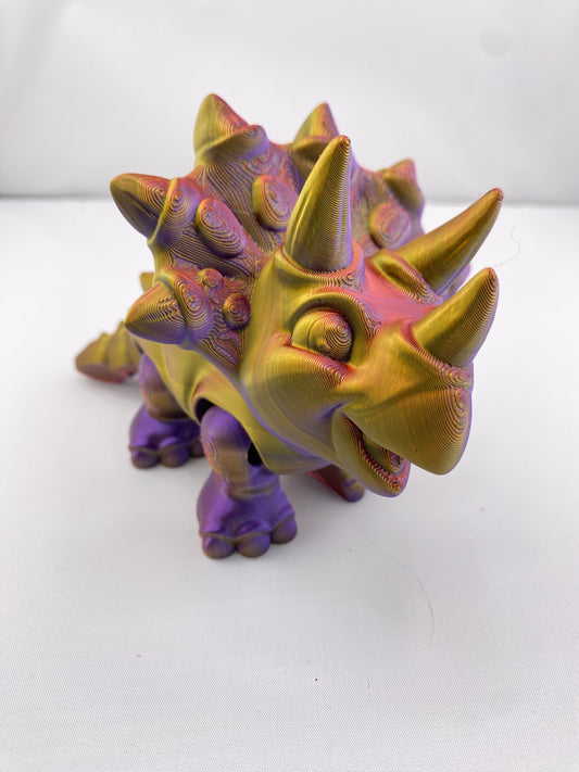 Baby Triceratops Articulated Figurine