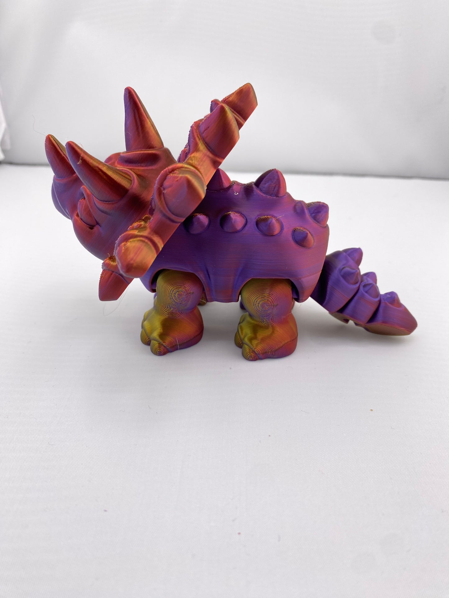 Baby Triceratops Articulated Figurine