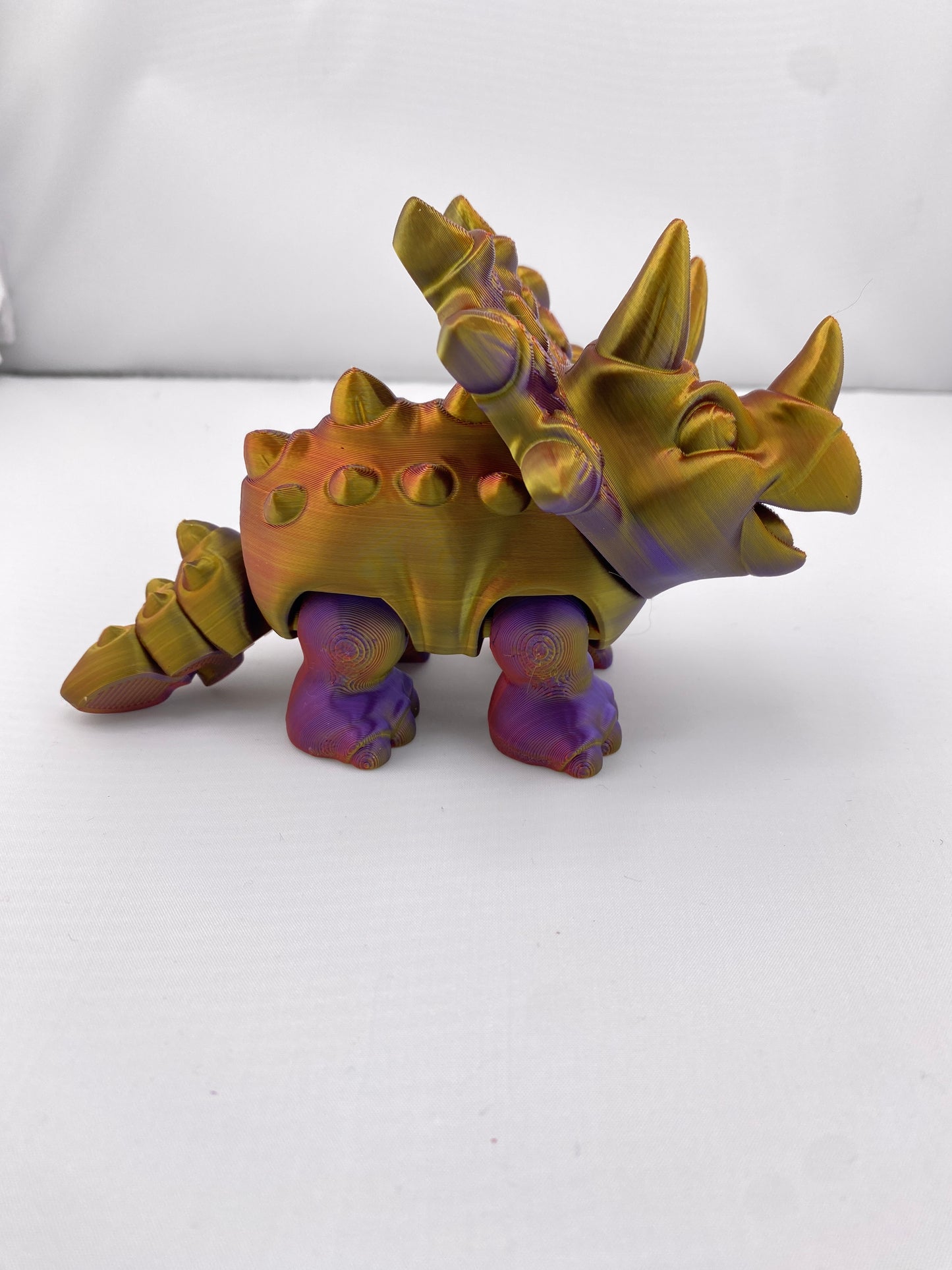 Baby Triceratops Articulated Figurine