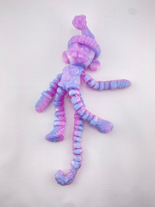 Twisty Sock Monkey Articulated Figurine