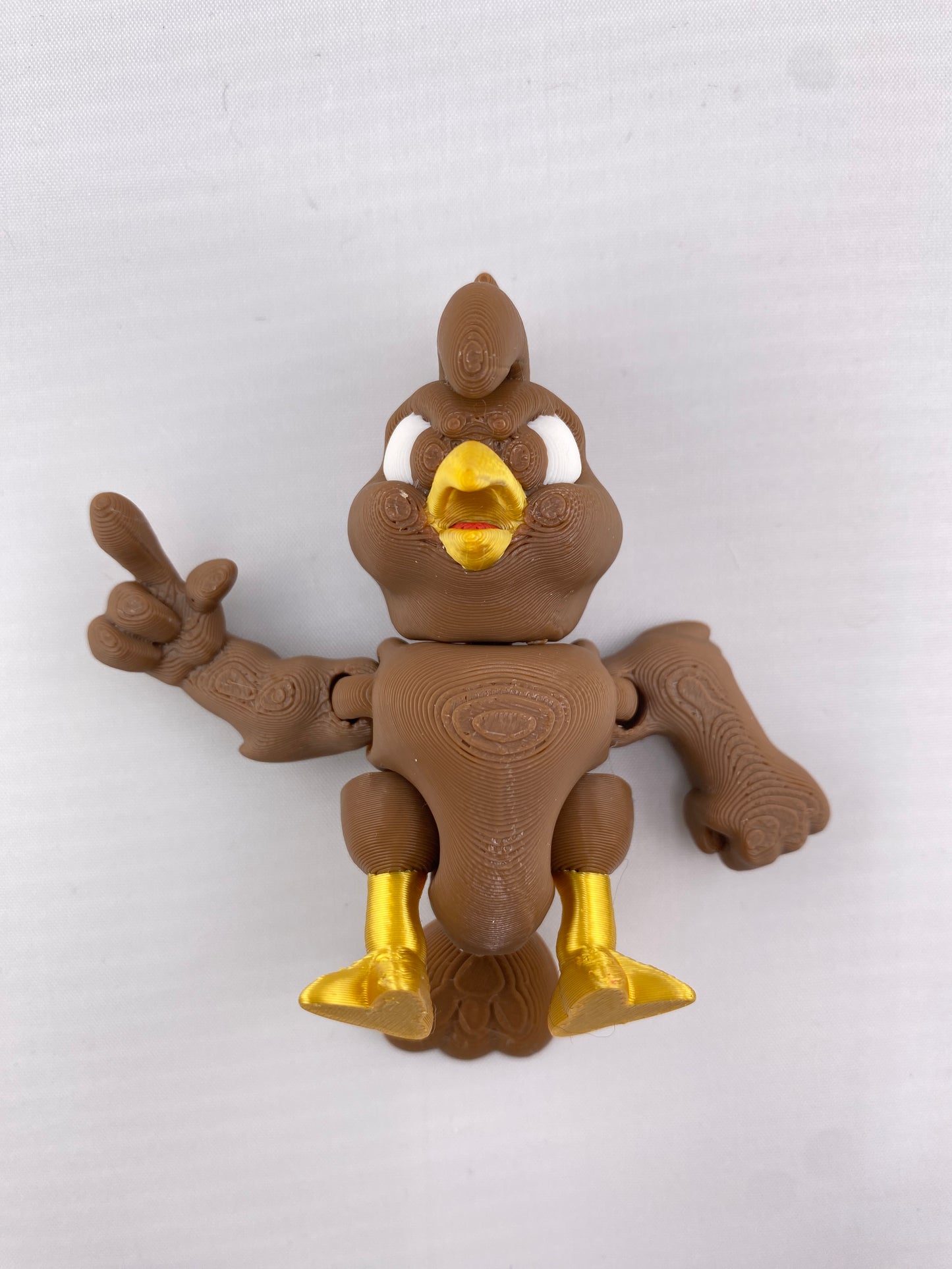 Cartoon Rooster Figurine