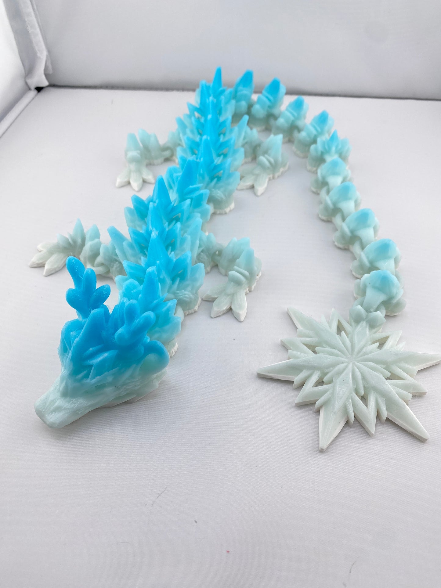 Winter Dragon Figurine