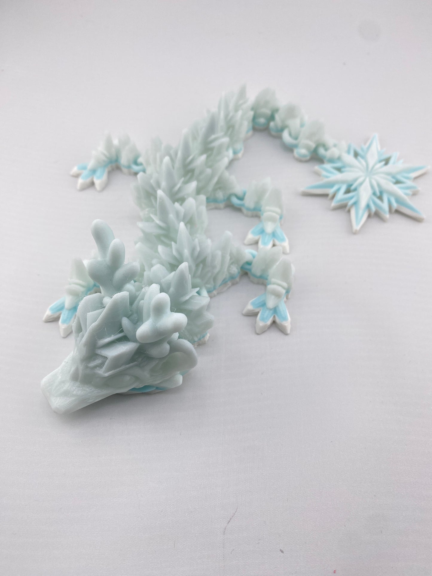 Winter Dragon Figurine