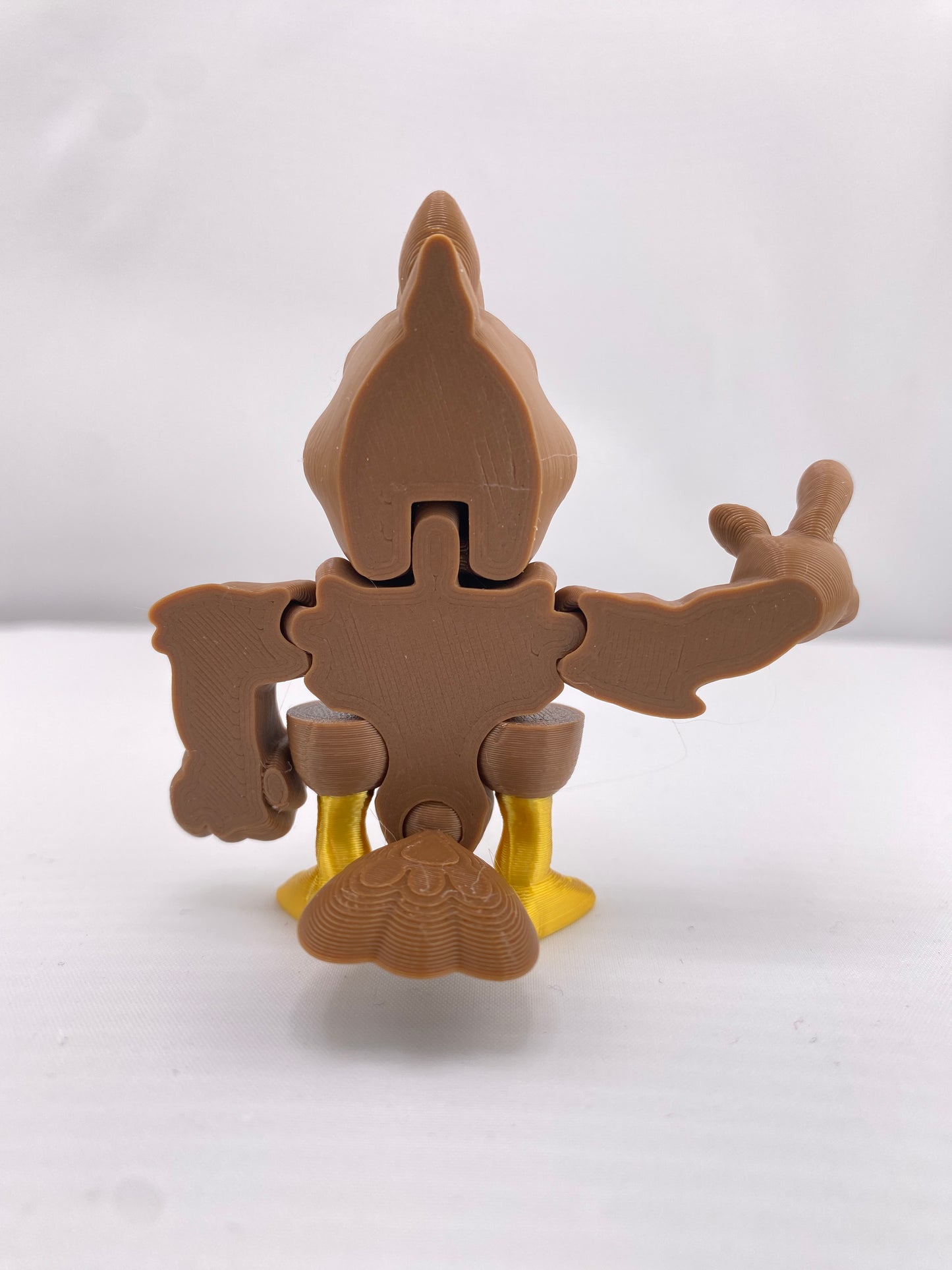 Cartoon Rooster Figurine