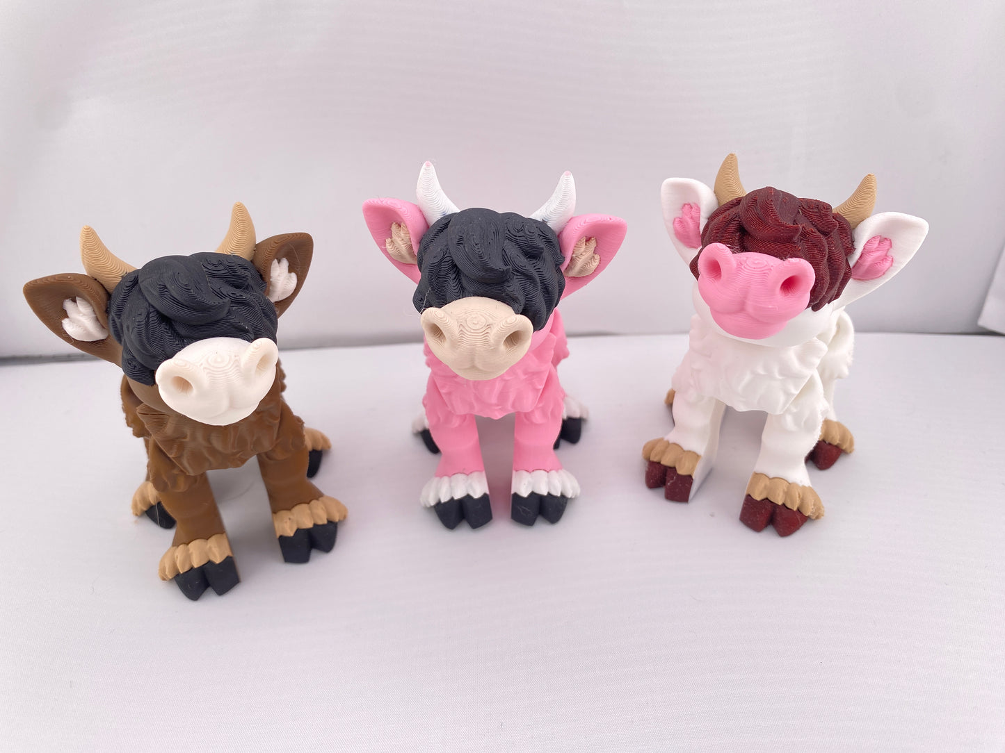 Highland Cow Figurine Decoration
