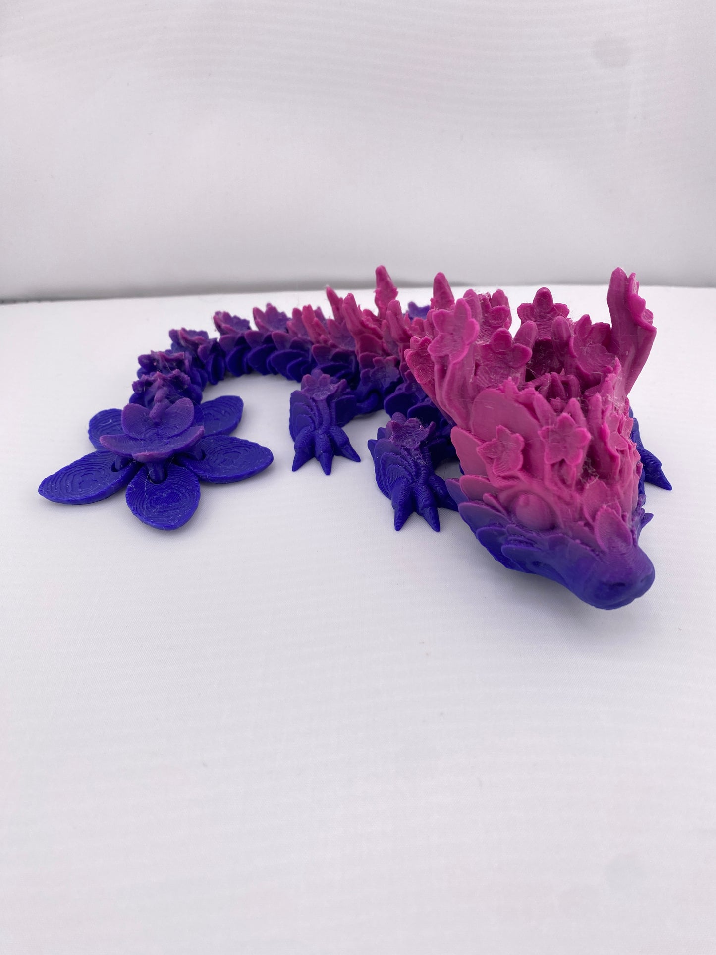 Cherry Blossom Dragon Figurine Decoration