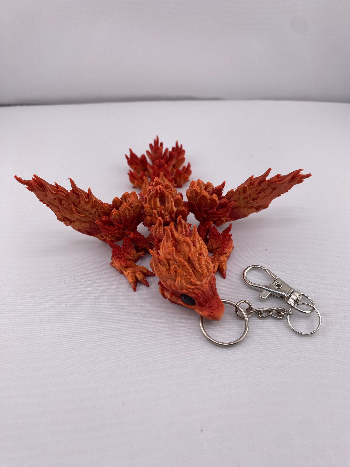 Articulating Dragon Keychains