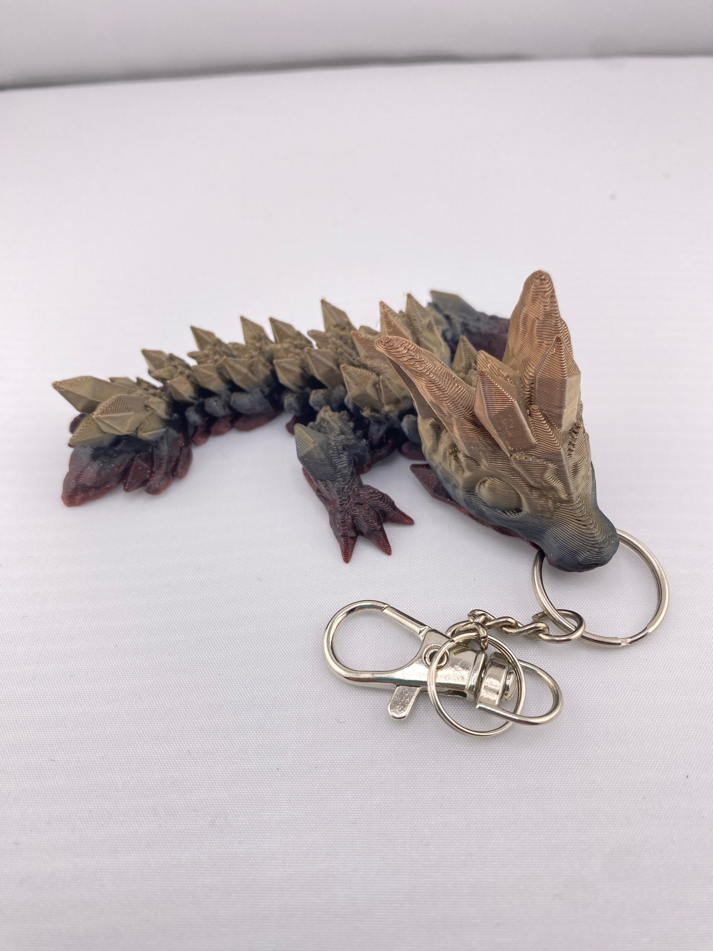 Articulating Dragon Keychains