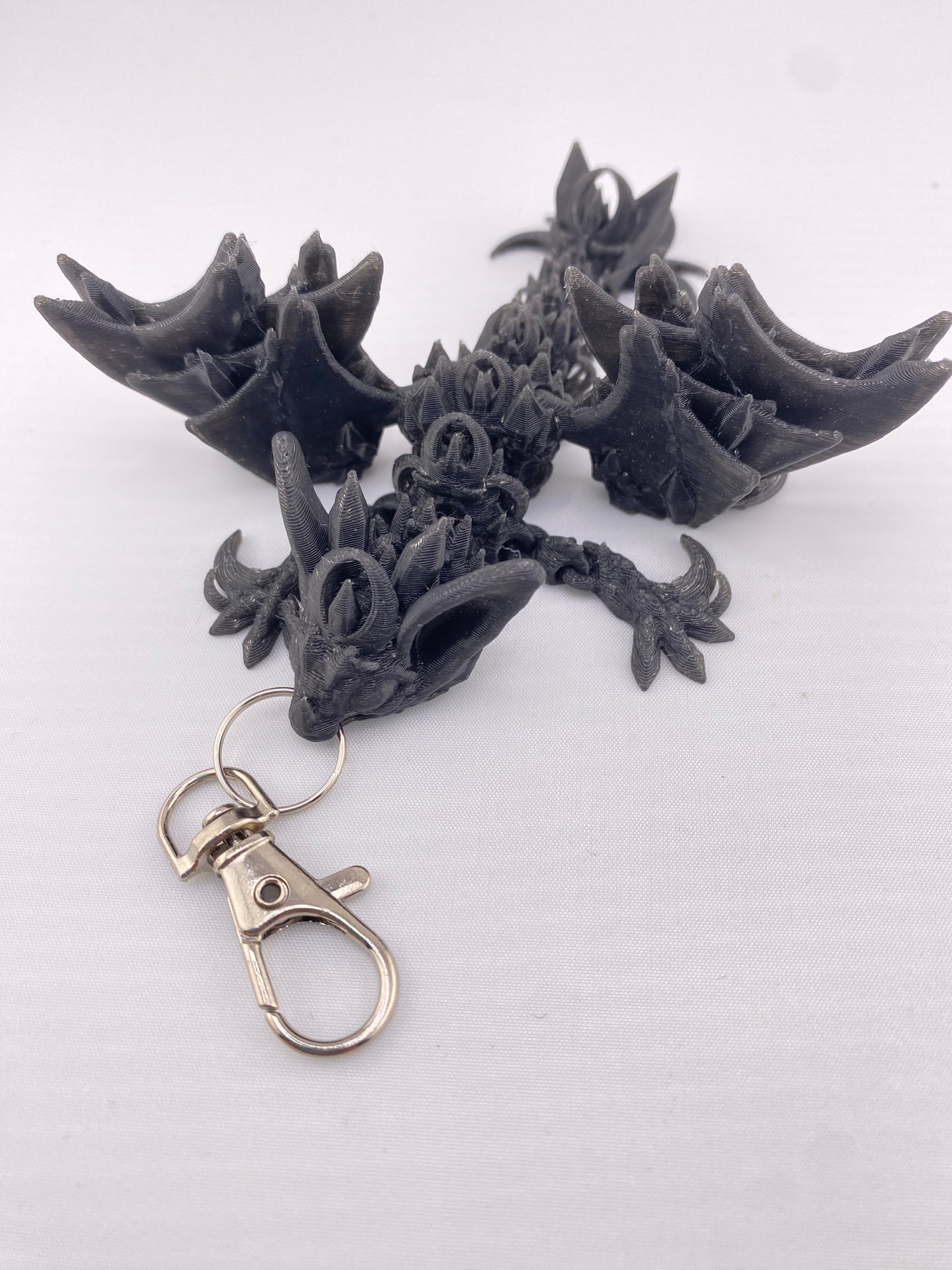 Articulating Dragon Keychains
