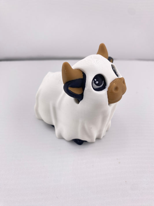 Halloween Highland Cow Ghost