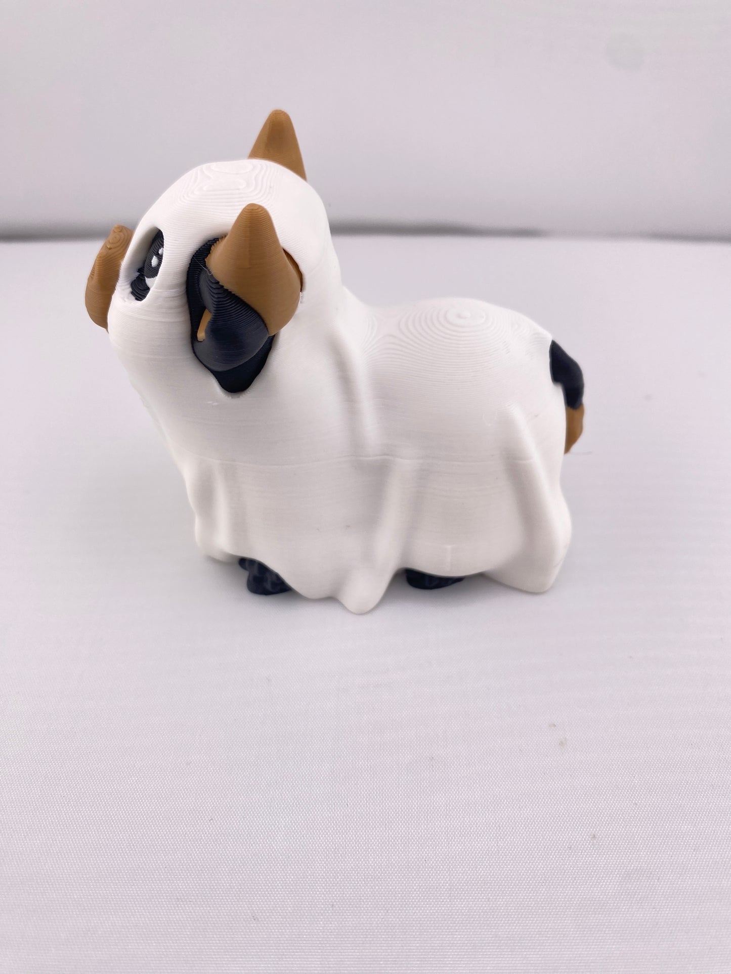 Halloween Highland Cow Ghost