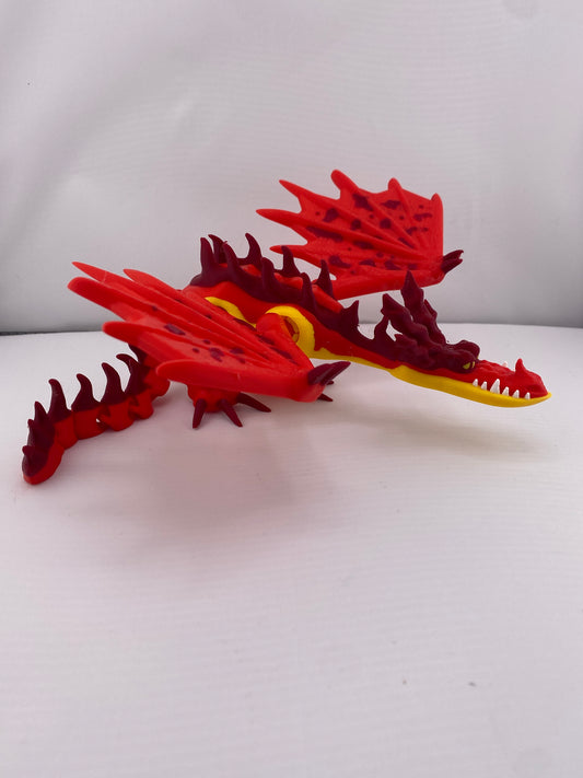 Red Dragon Figurine